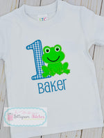Load image into Gallery viewer, Froggie Birthday Shirt
