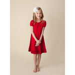 Load image into Gallery viewer, Girls Ruffle Empire Waist S/S Dress
