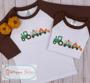 Tractor & Pumpkins Shirt