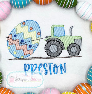 Easter Egg Tractor Pull Shirt