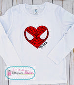 Load image into Gallery viewer, Spiderman Valentines Shirt
