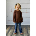 Load image into Gallery viewer, Girls Ruffle L/S Shirt
