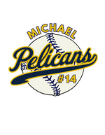 Load image into Gallery viewer, Pelicans Personalized Car Decal
