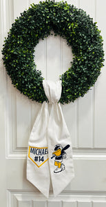 Pelicans Wreath Sash