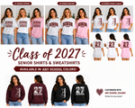 Load image into Gallery viewer, Class of 2027 Senior Shirts &amp; Sweatshirts – Custom School Colors
