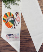 Load image into Gallery viewer, Linen Wreath Sash - Fall &amp; Christmas
