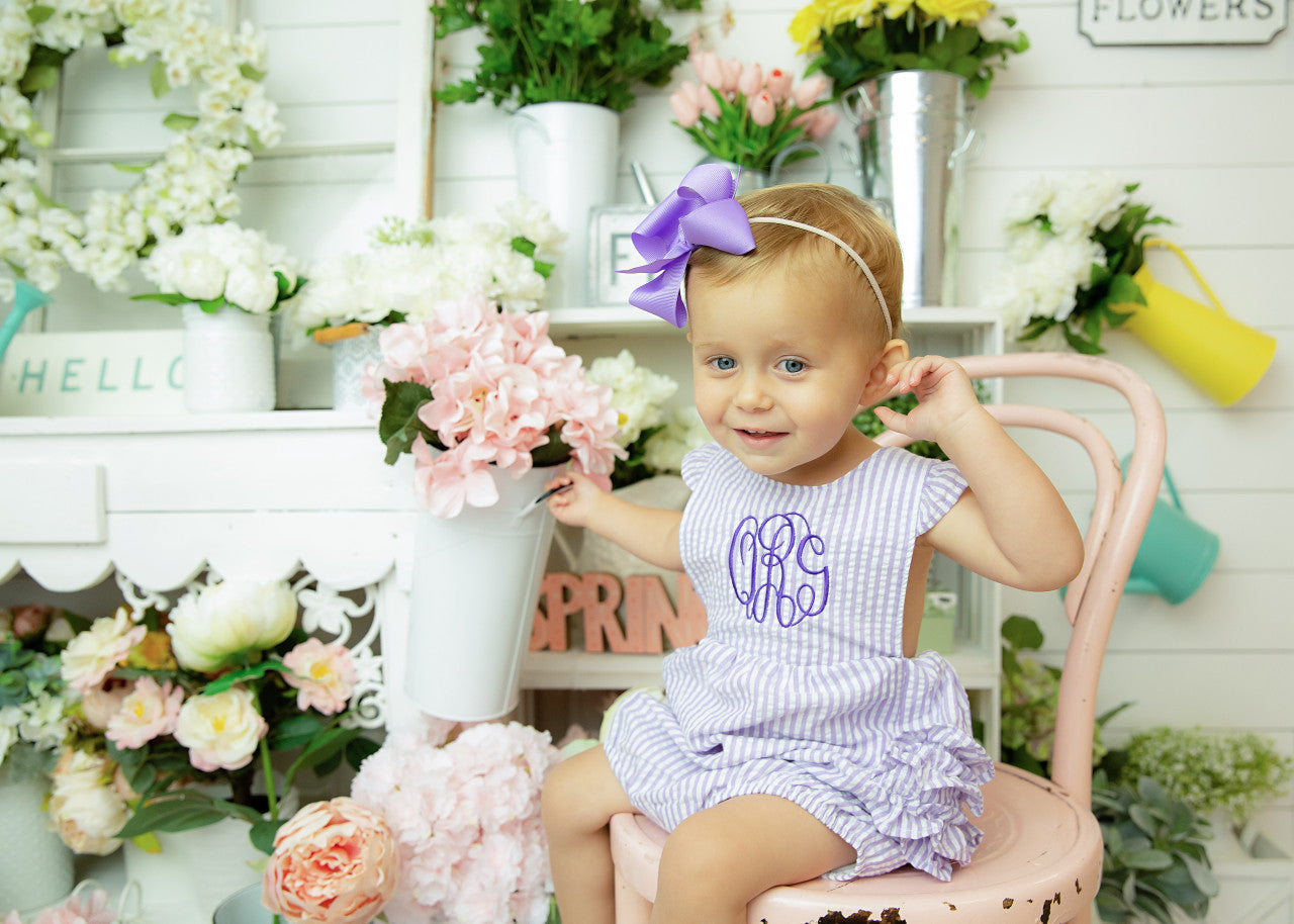 Girl's Ruffle Sunsuit