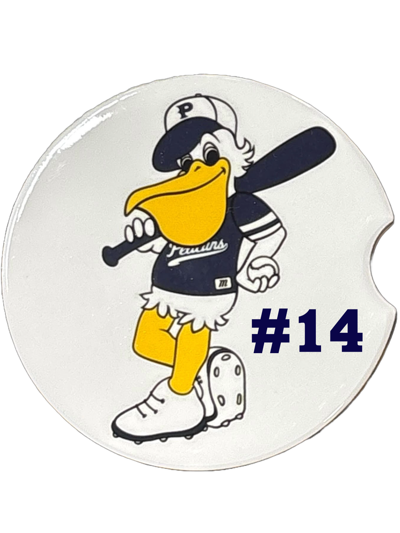 Pelicans Car Coasters (Set of 2)