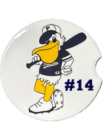 Load image into Gallery viewer, Pelicans Car Coasters (Set of 2)
