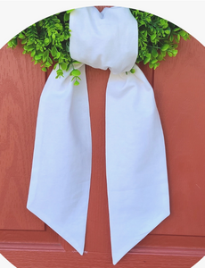 Linen Wreath Sash - Misc. Designs