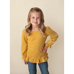 Load image into Gallery viewer, Girls Ruffle L/S Shirt
