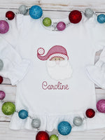Load image into Gallery viewer, Santa Face Applique&#39; Shirt
