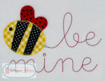Load image into Gallery viewer, Bee Mine Valentines Applique&#39; Shirt
