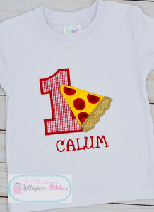 Pizza Birthday Shirt