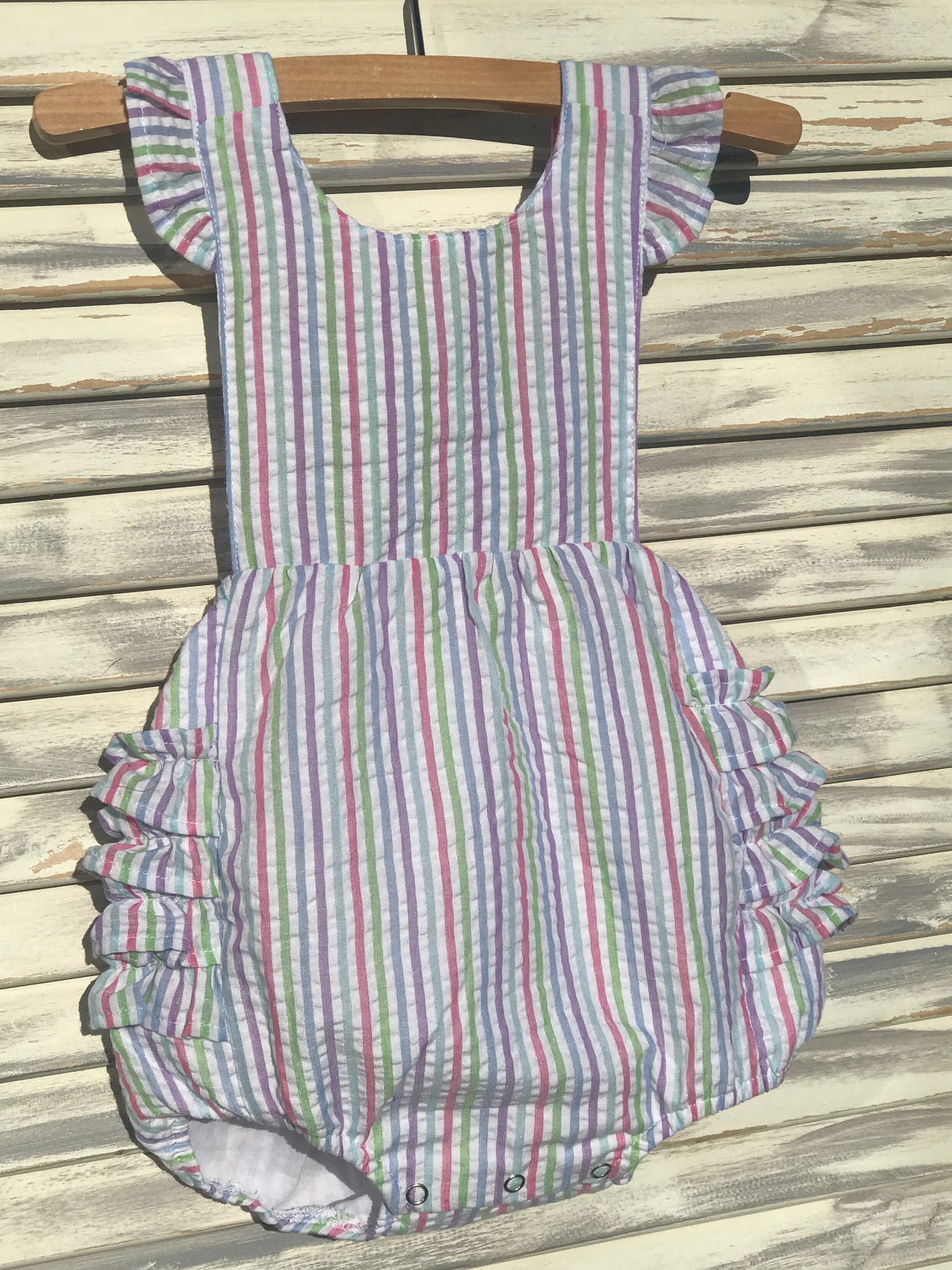 Girl's Ruffle Sunsuit