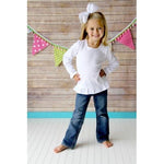Load image into Gallery viewer, Big Bunny Ears Girl Applique&#39; Shirt
