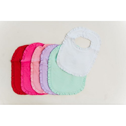 Baby Bib w/ Ruffle