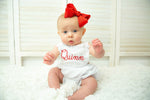 Load image into Gallery viewer, Girl&#39;s Seersucker Sun Bubble w/ Bow

