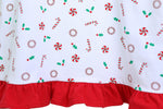 Load image into Gallery viewer, Candy Cane Ruffle Gown
