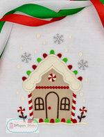 Load image into Gallery viewer, Gingerbread House Applique&#39; Shirt

