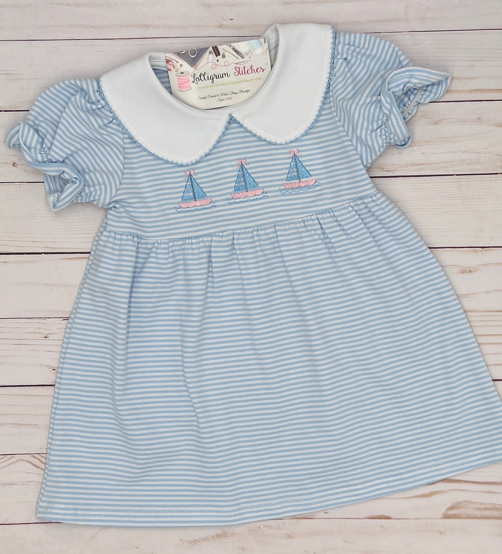 Girl's Sailboat Dress