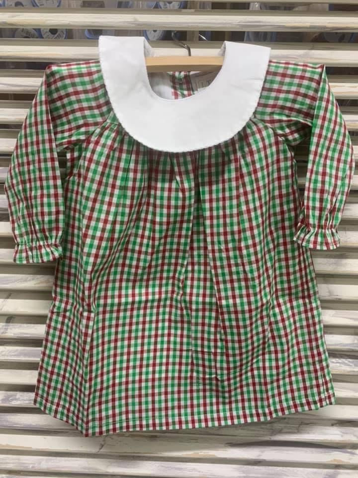 Girls L/S Bishop Dress