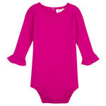 Load image into Gallery viewer, Girls Ruffle L/S Bodysuits
