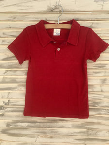 Boys Knit S/S Polo Shirt